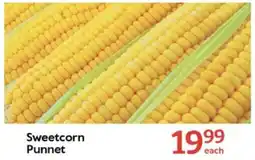 Oxford Freshmarket Sweetcorn Punnet offer