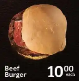 Oxford Freshmarket Beef Burger offer