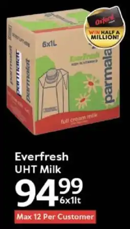 Oxford Freshmarket Everfresh UHT Milk offer