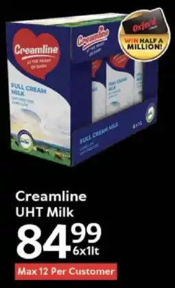Oxford Freshmarket Creamline UHT Milk offer