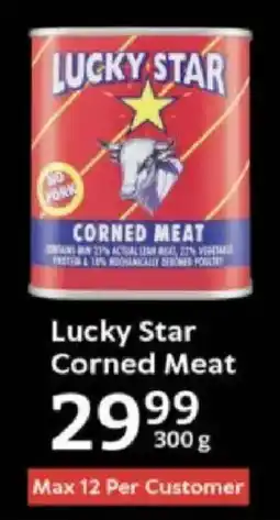 Oxford Freshmarket Lucky Star Corned Meat offer
