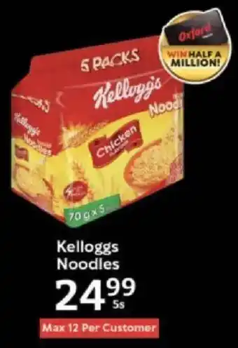 Oxford Freshmarket Kelloggs Noodles offer
