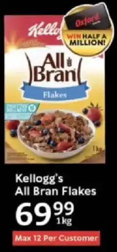 Oxford Freshmarket Kellogg's All Bran Flakes offer