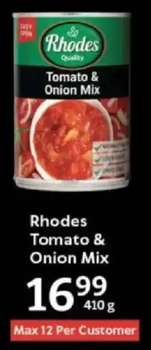 Oxford Freshmarket Rhodes Tomato & Onion Mix offer
