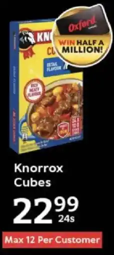 Oxford Freshmarket Knorrox Cubes offer