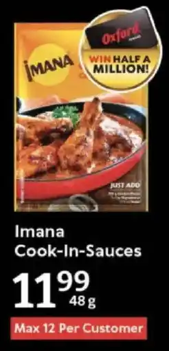 Oxford Freshmarket Imana Cook-In-Sauces offer