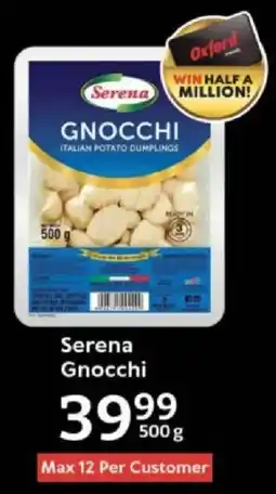 Oxford Freshmarket Serena Gnocchi offer