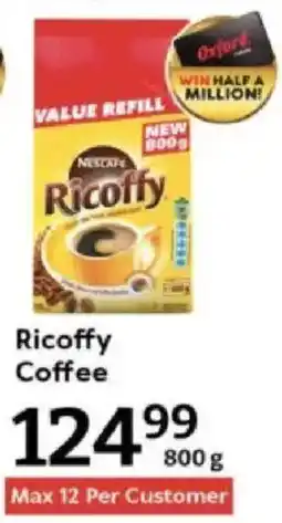 Oxford Freshmarket Nescafe Ricoffy Coffee offer