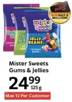 Oxford Freshmarket Mister Sweets Gums & Jellies offer