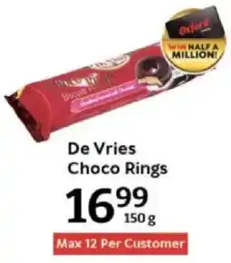 Oxford Freshmarket De Vries Choco Rings offer