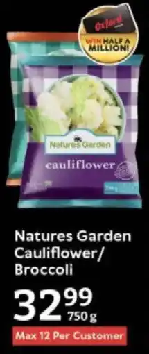 Oxford Freshmarket Natures Garden Cauliflower/ Broccoli offer