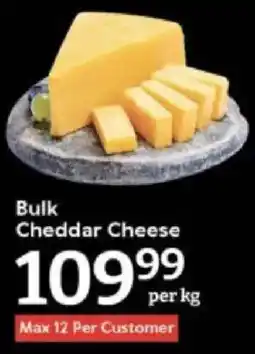 Oxford Freshmarket Bulk Cheddar Cheese offer
