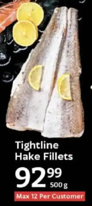 Oxford Freshmarket Tightline Hake Fillets offer