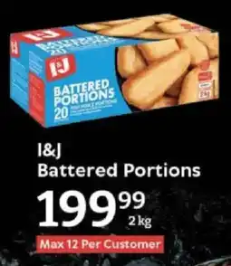Oxford Freshmarket I&J Battered Portions offer