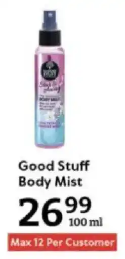 Oxford Freshmarket Good Stuff Body Mist offer