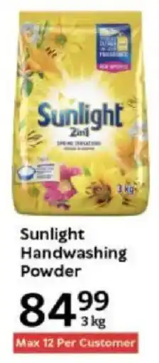 Oxford Freshmarket Sunlight Handwashing Powder offer
