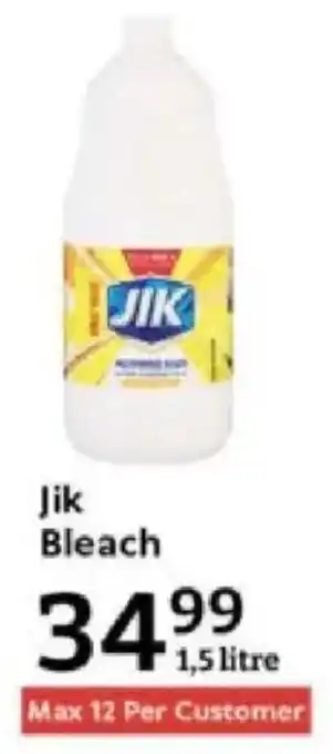 Oxford Freshmarket Jik Bleach offer