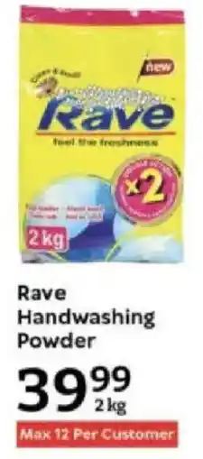 Oxford Freshmarket Rave Handwashing Powder offer