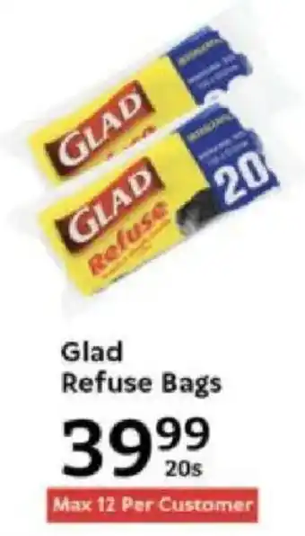 Oxford Freshmarket Glad Refuse Bags offer