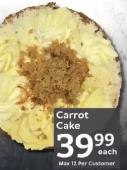 Oxford Freshmarket Carrot Cake offer