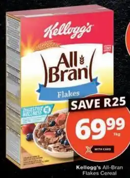 Checkers Hyper Kellogg's All-Bran Flakes Cereal offer