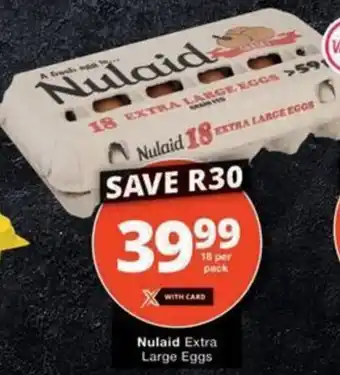 Nulaid Extra Large Eggs