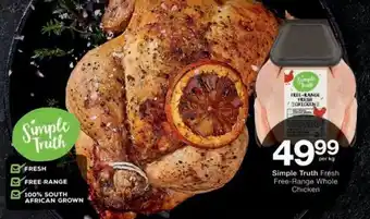 Checkers Hyper Simple Truth Fresh Free-Range Whole Chicken offer