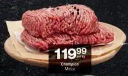 Checkers Hyper Champion Mince offer