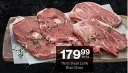 Checkers Hyper Thinly Sliced Lamb Braai Chops offer