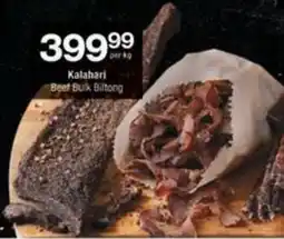 Checkers Hyper Kalahari Beef Bulk Biltong offer