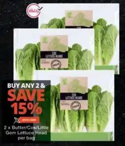 Checkers Hyper Butter/ Cos/ Little Gem Lettuce Head offer