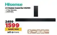 HiFi Corp Hisense 2.1 Channel Sound Bar HS2100 offer