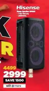 HiFi Corp Hisense Party Speaker HP100 offer