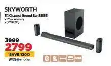 HiFi Corp SKYWORTH 5.1 Channel Sound Bar S5586 offer
