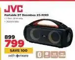 HiFi Corp JVC Portable BT Boombox XS-N169 offer