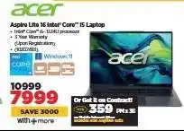 HiFi Corp Acer Aspire Lite 16 Intel Core i5 Laptop offer