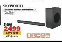 HiFi Corp SKYWORTH 3.1 Channel Wireless Soundbar S5531 offer