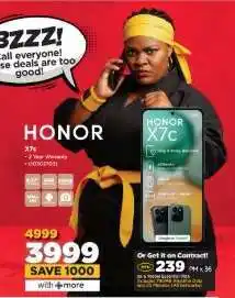 HiFi Corp HONOR X7c offer