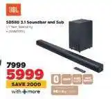 HiFi Corp JBL SB550 3.1 Soundbar and Sub offer