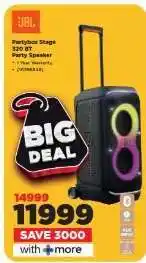 HiFi Corp JBL Partybox Stage 320 BT Party Speaker offer