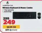HiFi Corp Volkano Wireless Keyboard & Mouse Combo offer