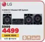 HiFi Corp LG CJ45N 2.1 Channel Hifi System offer