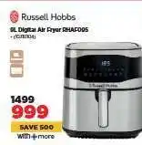 HiFi Corp Russell Hobbs 9L Digital Air Fryer RHAF095 offer