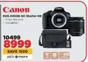 HiFi Corp Canon EOS 2000D DC Starter Kit offer