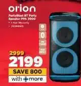 HiFi Corp orion PartyBlast BT Party Speaker PPA 3000 offer