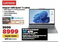 HiFi Corp Lenovo Ideapad 1 AMD Ryzen 5 Laptop offer