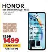 HiFi Corp HONOR X5B 64GB DS Midnight Black offer