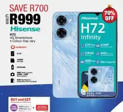 OK Furniture Hisense H72 offer