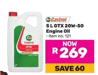 Game Castrol 5 L GTX 20W-50 Engine Oil offer
