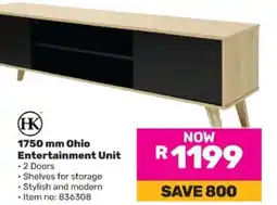 Game 1750 mm Ohio Entertainment Unit offer